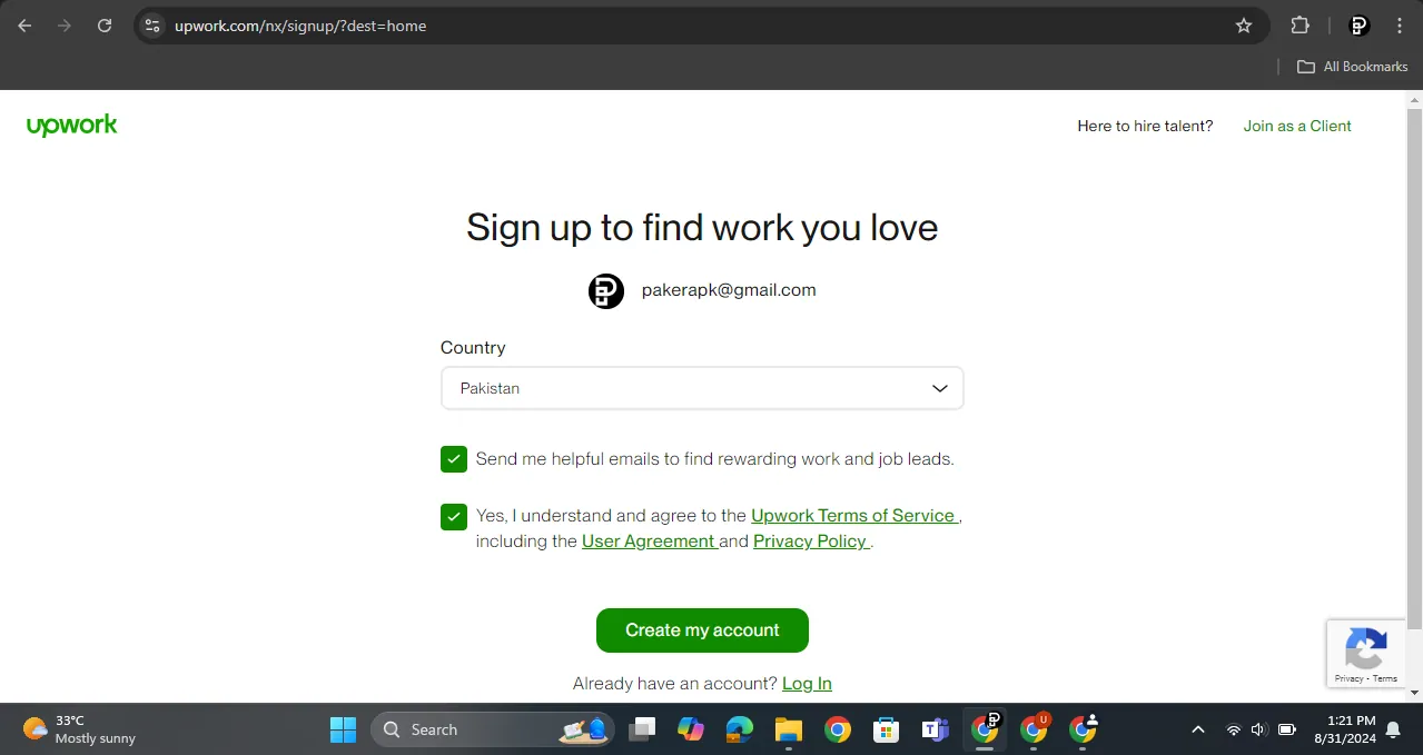 Add Your Personal and Business Details
