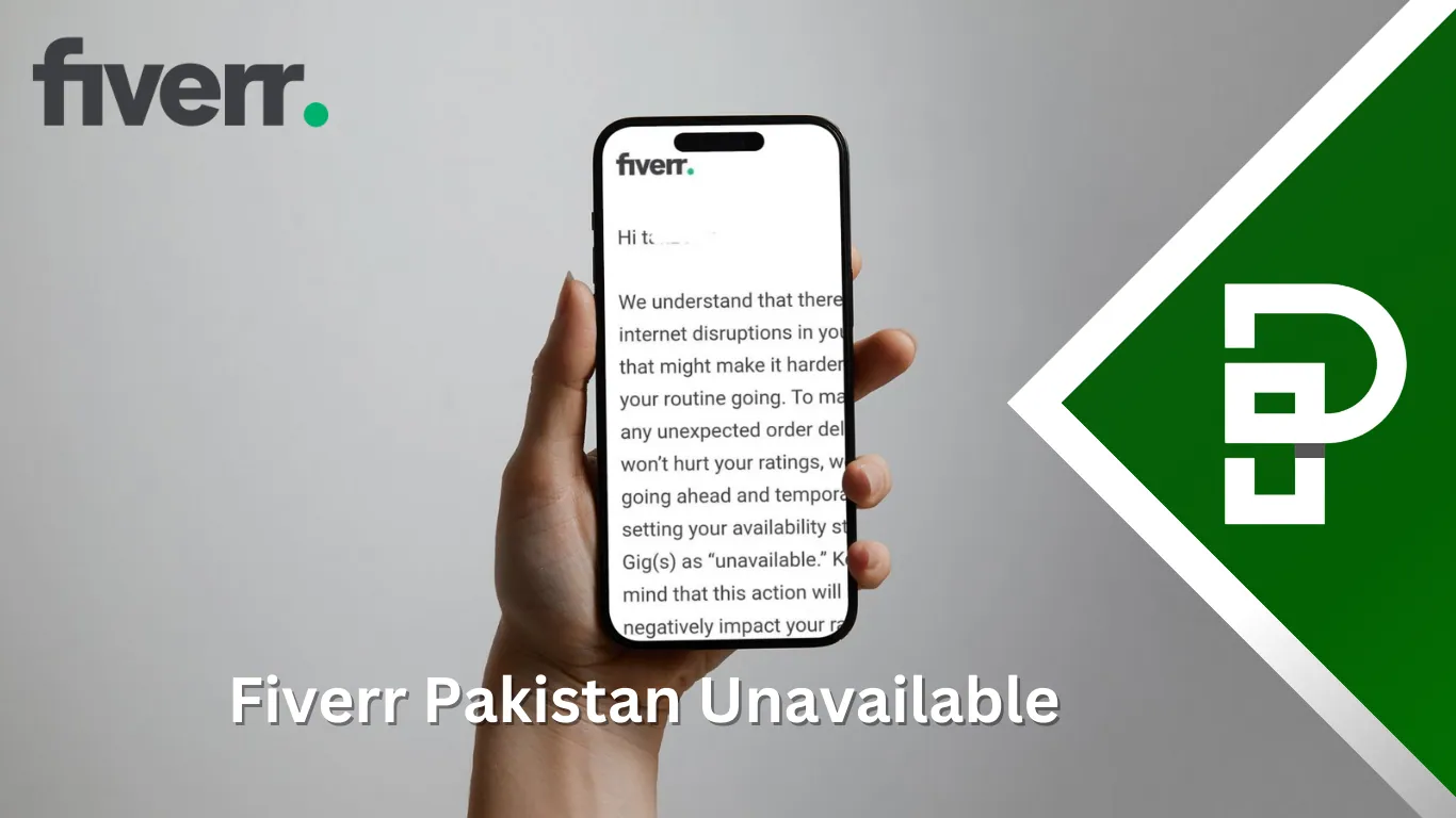 Fiverr Pakistan Unavailable
