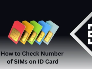 How to Check Number of SIMs on ID Card