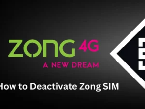 How to Deactivate Zong SIM