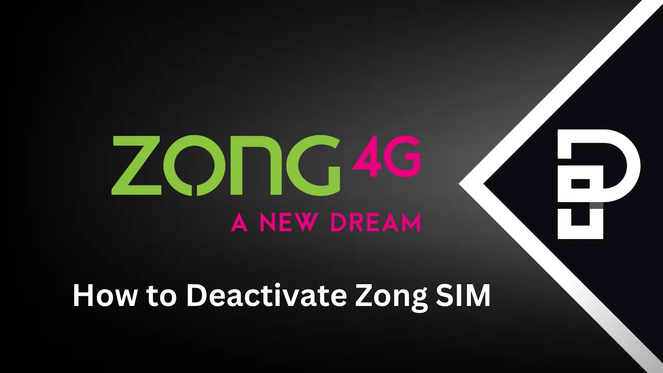 How to Deactivate Zong SIM