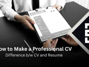How to Make CV in Pakistan
