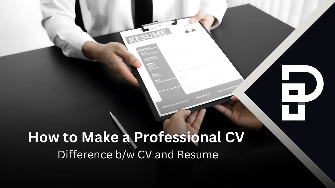 How to Make CV in Pakistan