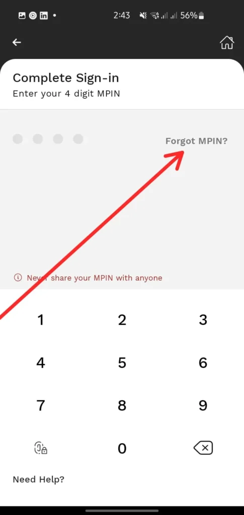 How to Forget Jazzcash Login PIN