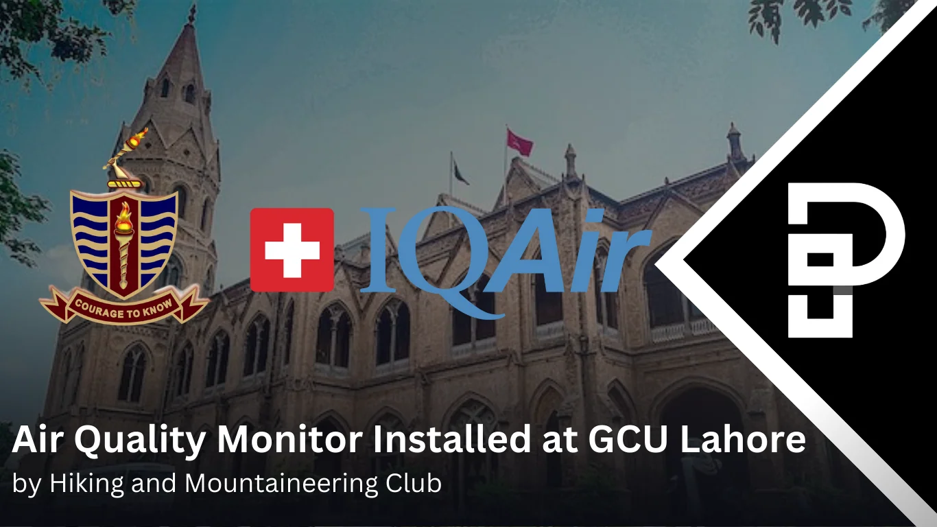 Air Quality Monitor Installed at GCU Lahore by HMC