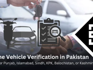 Online Vehicle Verification in Pakistan