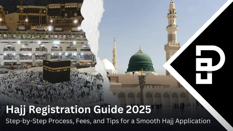 Hajj Registration Guide 2025 Pakistan