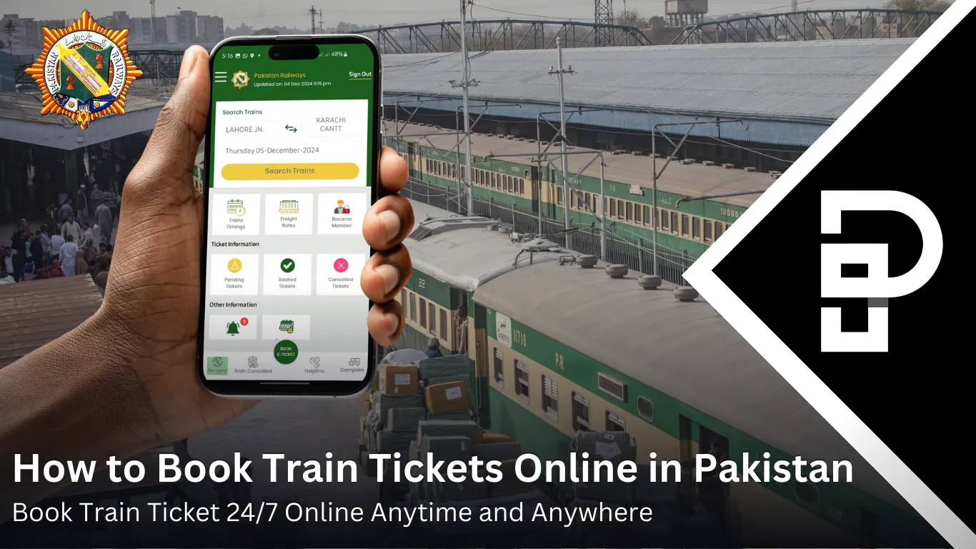 How to Book Train Tickets Online in Pakistan