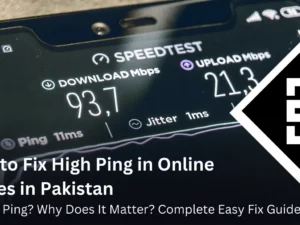 How to Fix High Ping in Online Games in Pakistan