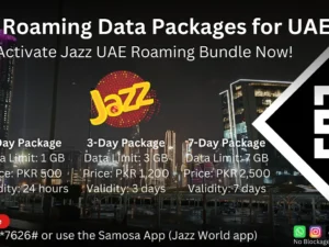 Jazz UAE Roaming Bundle