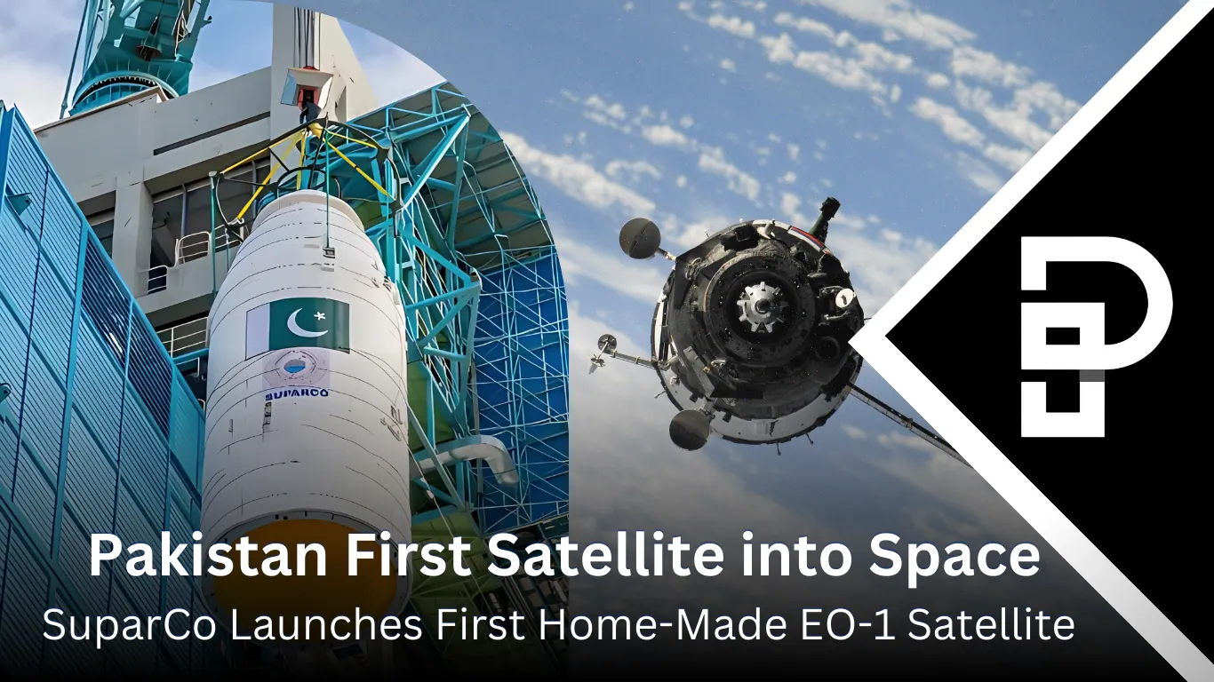 Pakistan First Satellite into Space SuparCo Launches First Home-Made EO-1 Satellite