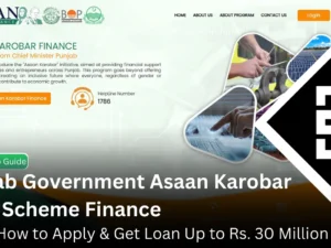 Punjab Government Asaan Karobar Loan Scheme Finance