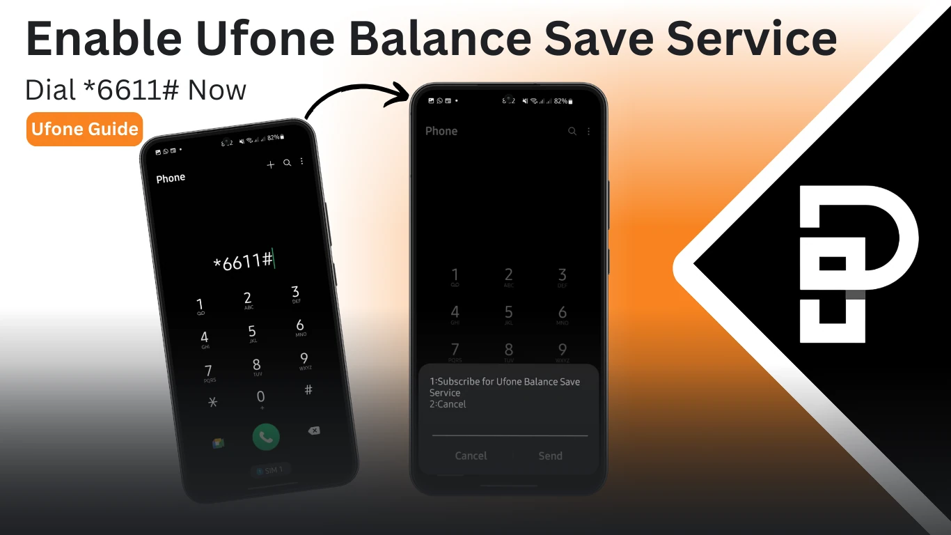 How to Use Ufone Balance Save Service