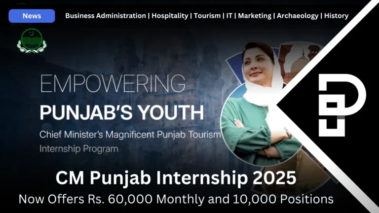 CM Punjab Government Internship 2025