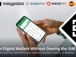 Open JazzCash & Easypaisa Without Your Own SIM Today