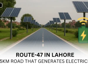 Route 47 in Lahore 4.5KM Road That Generates Electricity