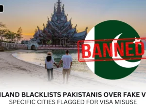 Thailand Blacklists Pakistanis Over Fake Visas - Specific cities flagged for visa misuse