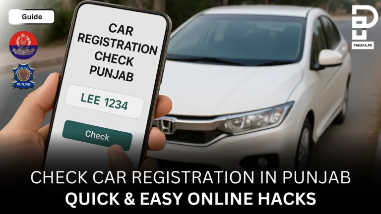 How to Check Car Registration in Punjab – Quick & Easy Guide How to Check Car Registration in Punjab Quick & Easy Guide Online