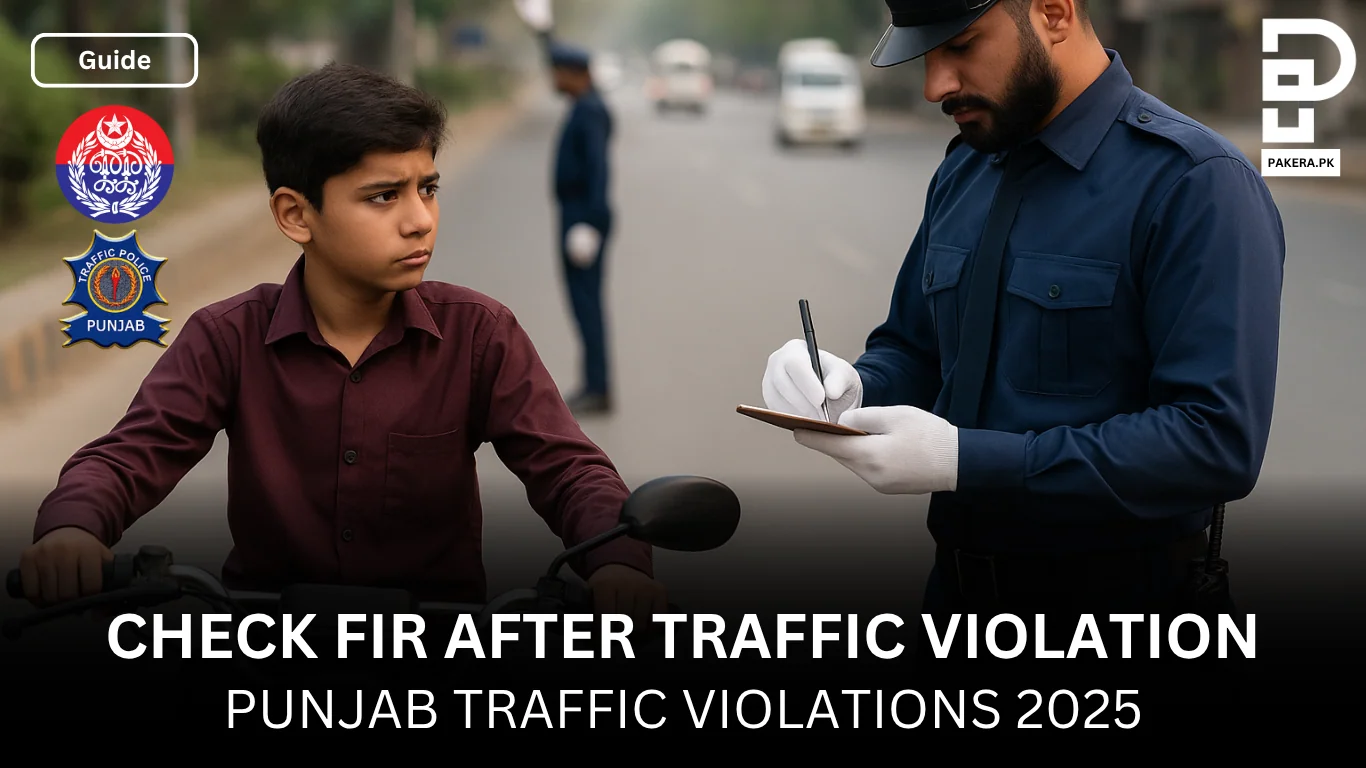 How to Check FIR After Traffic Violation in Punjab