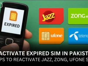 How to Reactivate Expired SIM in Pakistan (Jazz, Zong, Ufone)