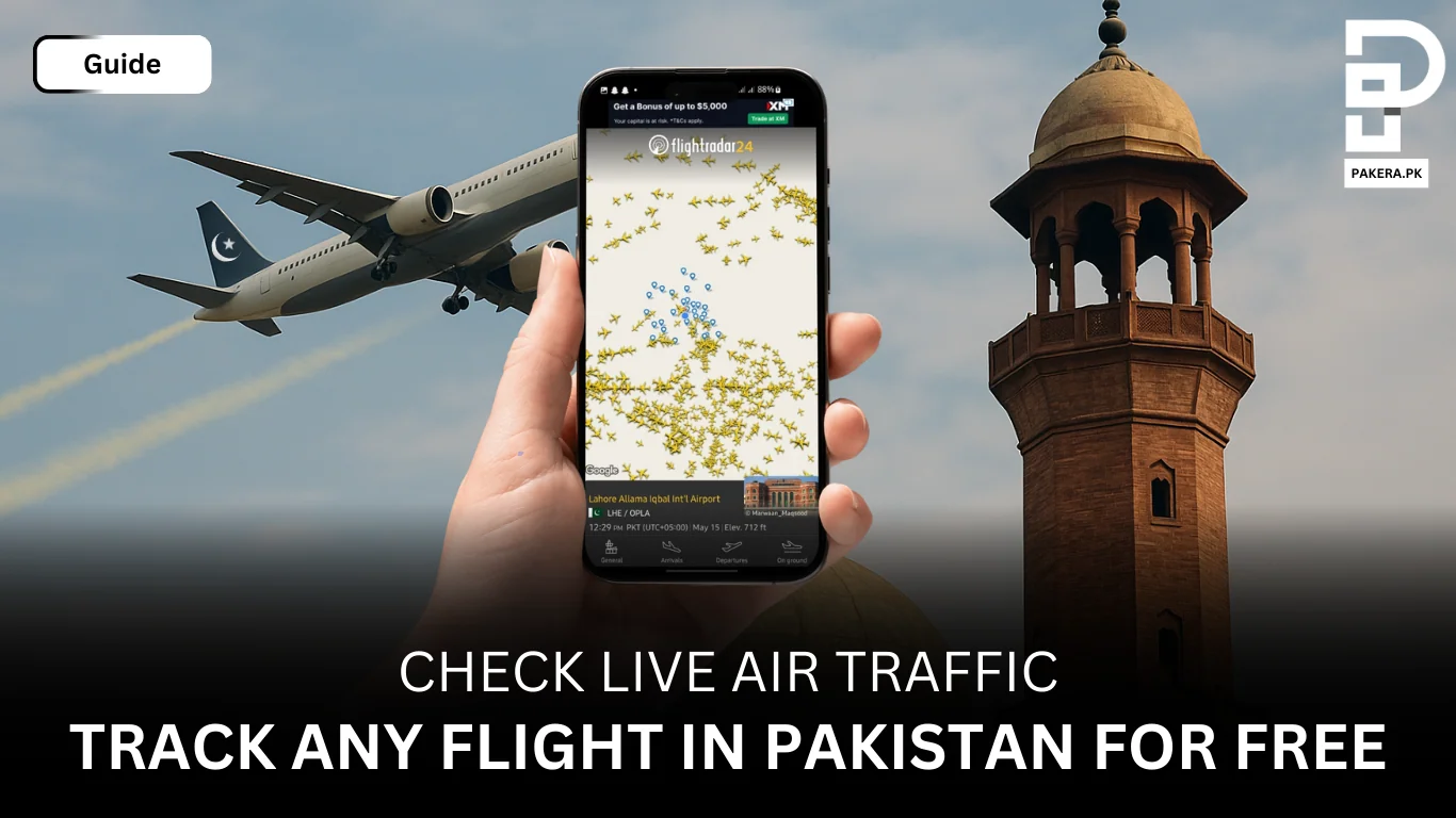 How to Track a Flight in Pakistan for Free