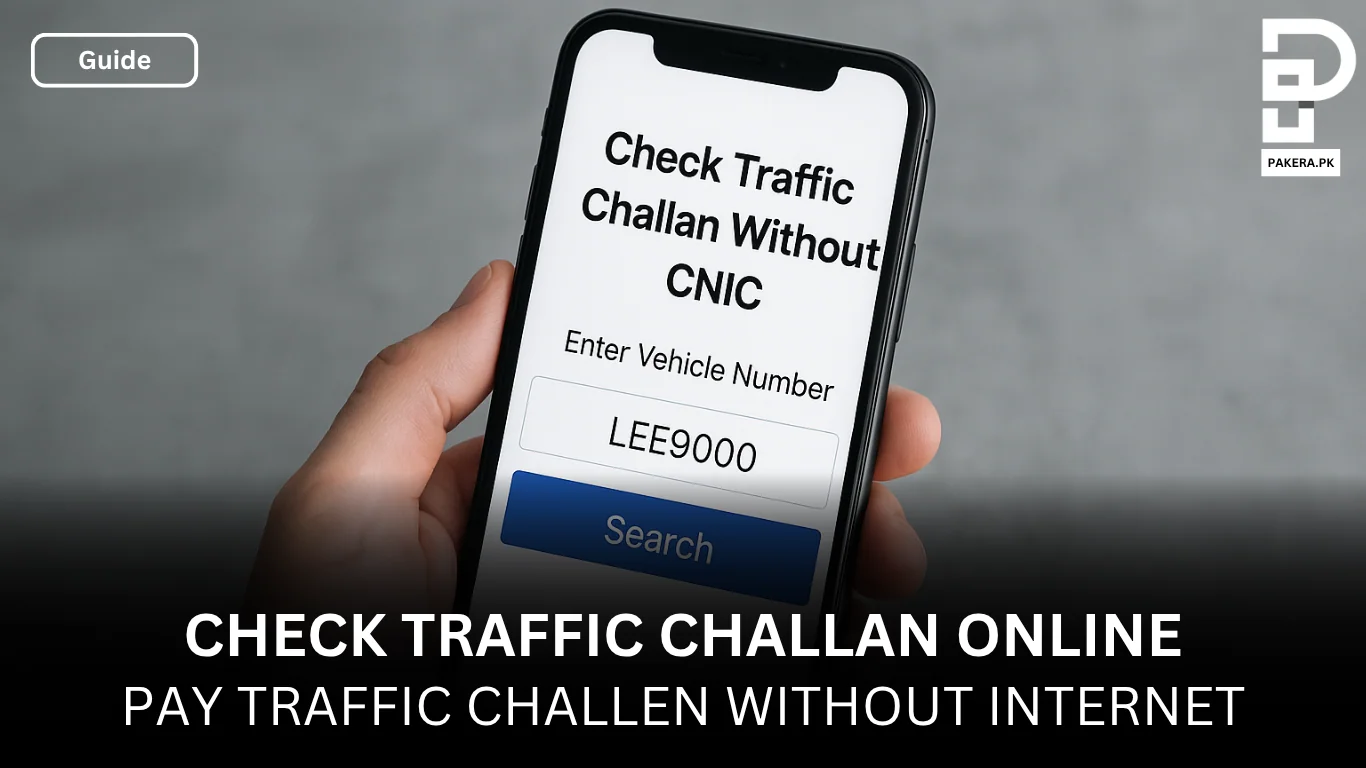 Check Traffic Challan Online