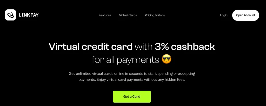 Linkpay - Virtual Card in Pakistan