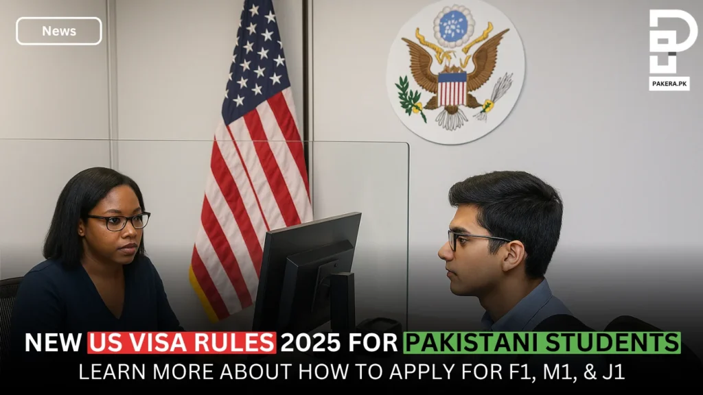 New US Visa Rules 2025 for Pakistani Students -Social Media Must Be Public New US Visa Rules 2025 for Pakistani Students