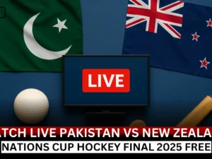 Pakistan Vs New zealand Hockey Final Live Free
