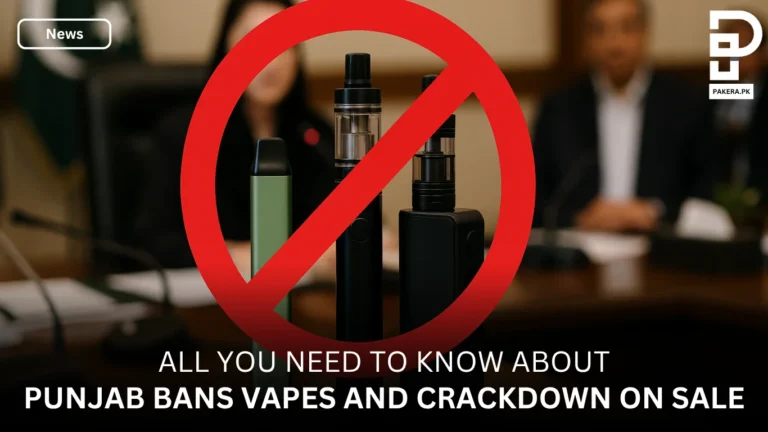Punjab Bans Vapes and Crackdown on Sale
