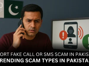 Report Fake Call or SMS Scam in Pakistan