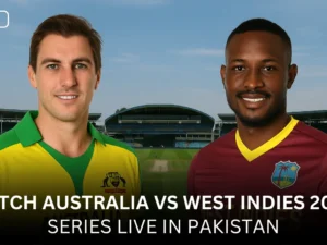 Watch Australia vs West Indies 2025 Series live in Pakistan