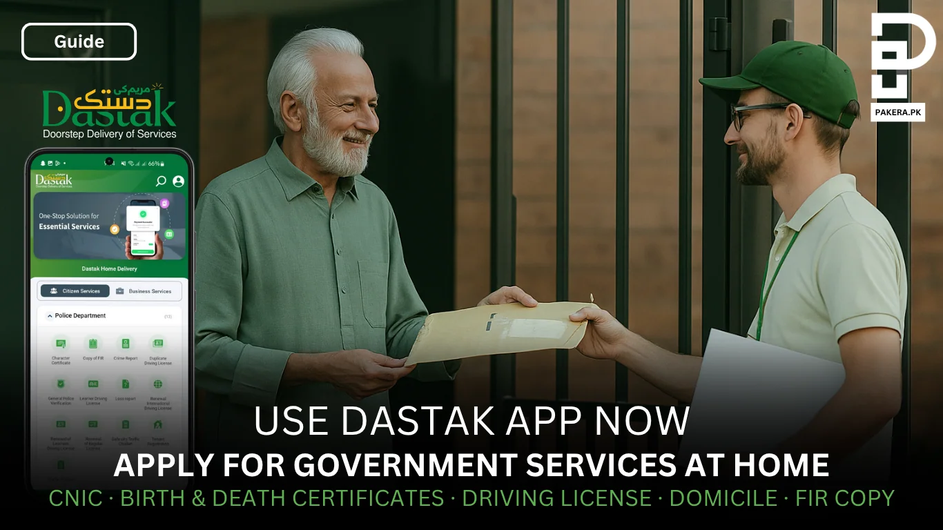dastak app punjab government services at home