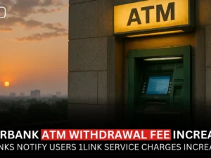 How much ATM Fee increase in Pakistan