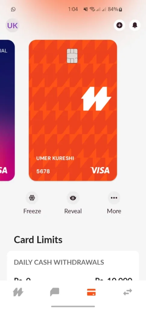 How to order nayapay debit card online