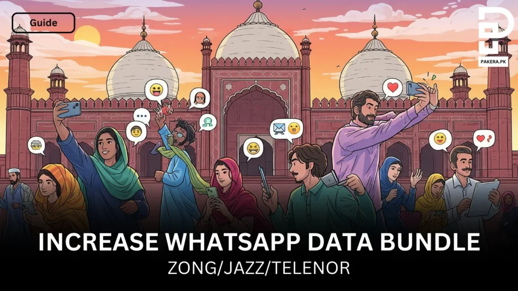 How to Increase WhatsApp Data Bundle on Zong/Jazz/Telenor Increase WhatsApp Data Bundle
