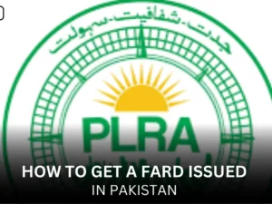 How to Get a Fard Issued in Pakistan.