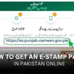 How to Get an E-Stamp Paper in Pakistan Online
