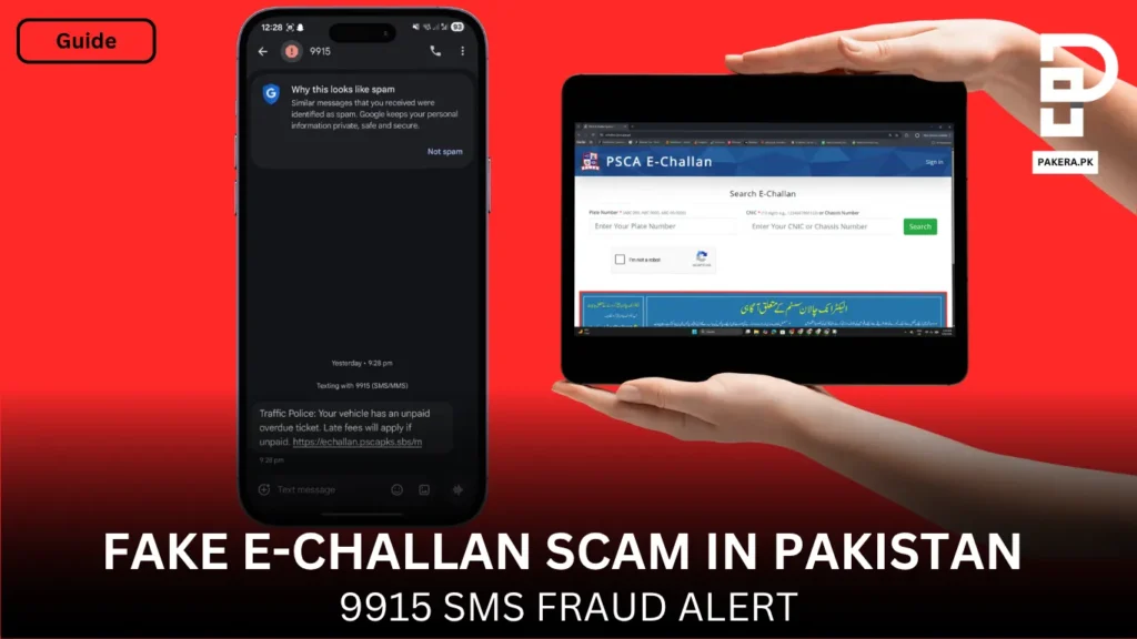 Fake e-Challan Scam in Pakistan
