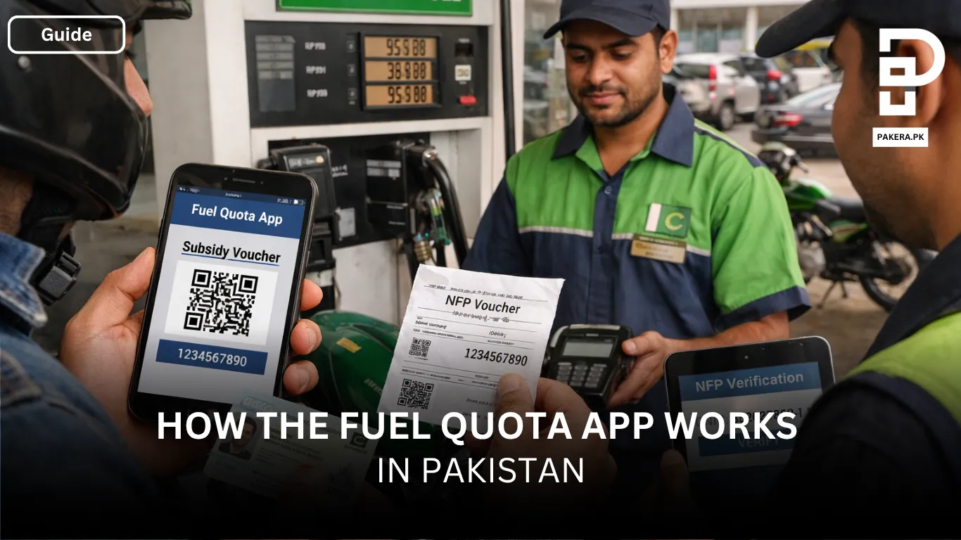 How the Fuel Quota App Works in Pakistan
