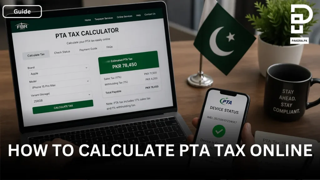 How to Calculate PTA Tax Online