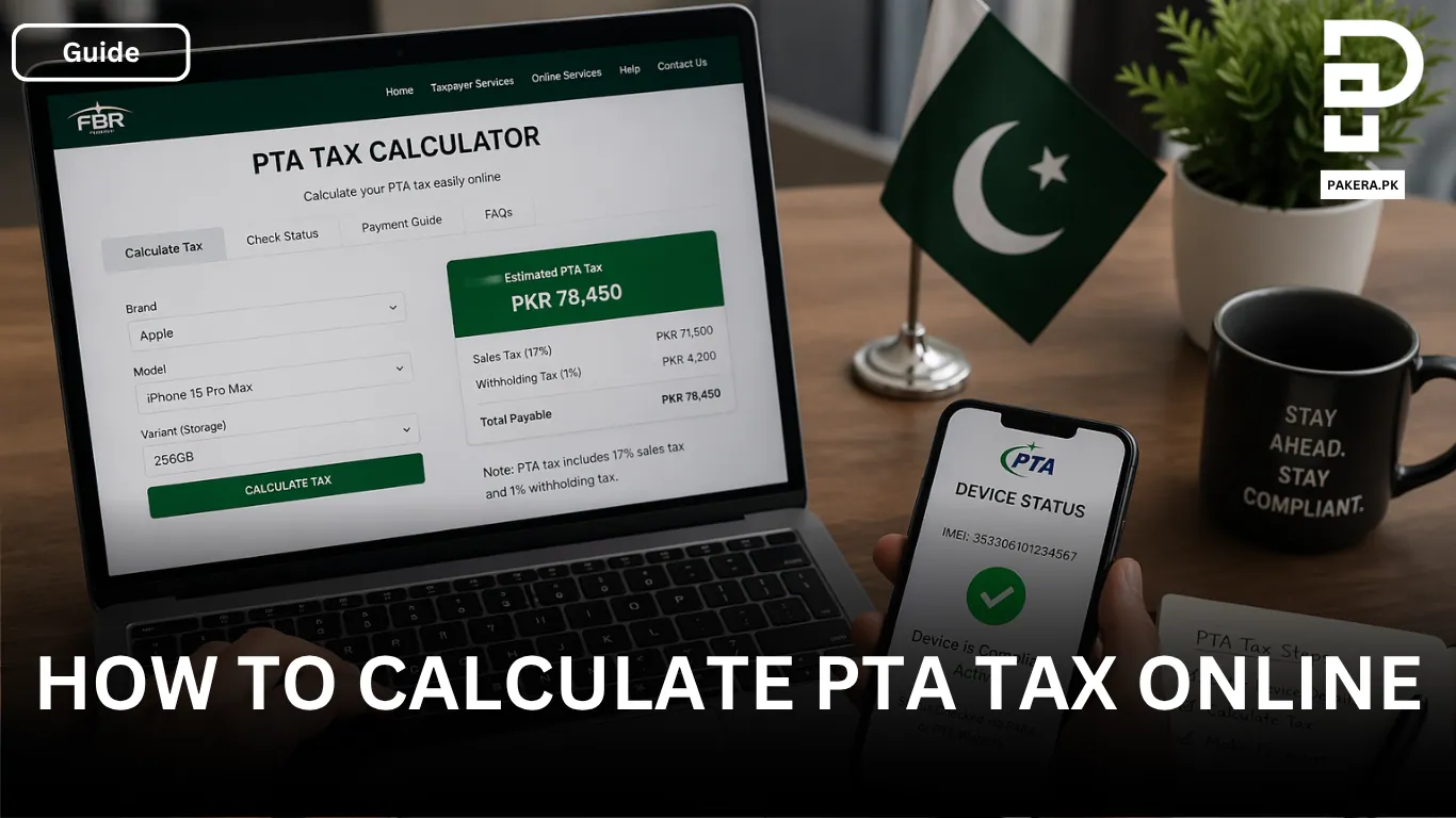 How to Calculate PTA Tax Online