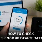 How to Check Telenor 4G Device Data Easily