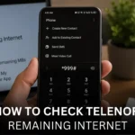 How to Check Telenor Remaining Internet