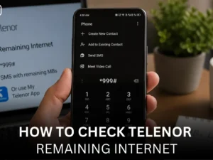 How to Check Telenor Remaining Internet
