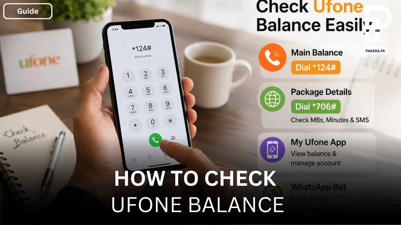 How to Check Ufone Balance (Complete Guide)