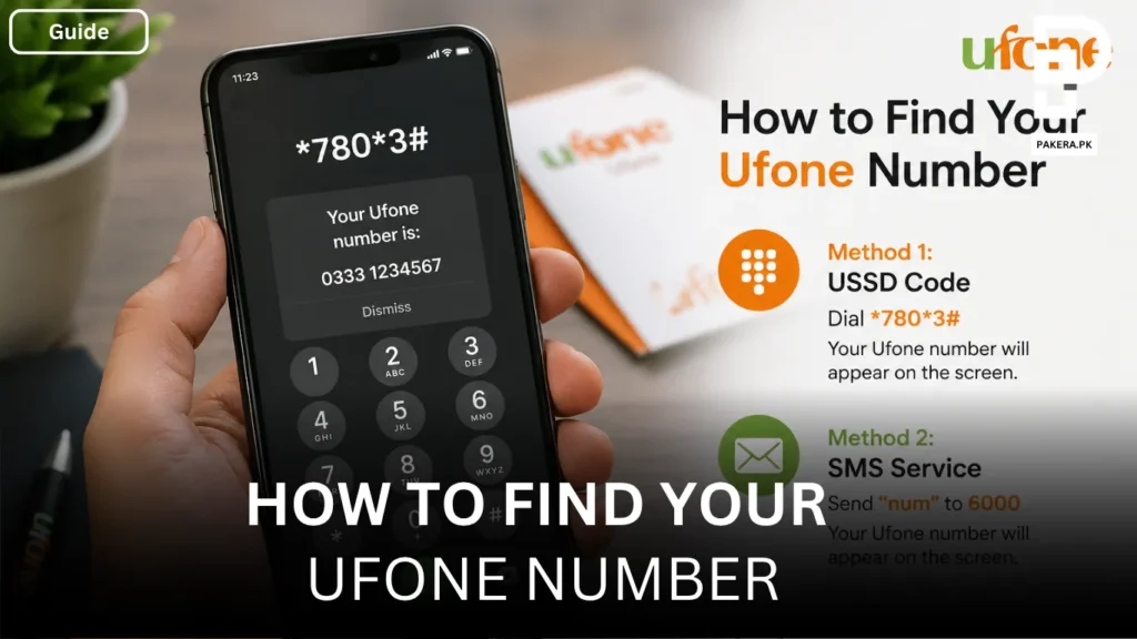 How to Find Your Ufone Number