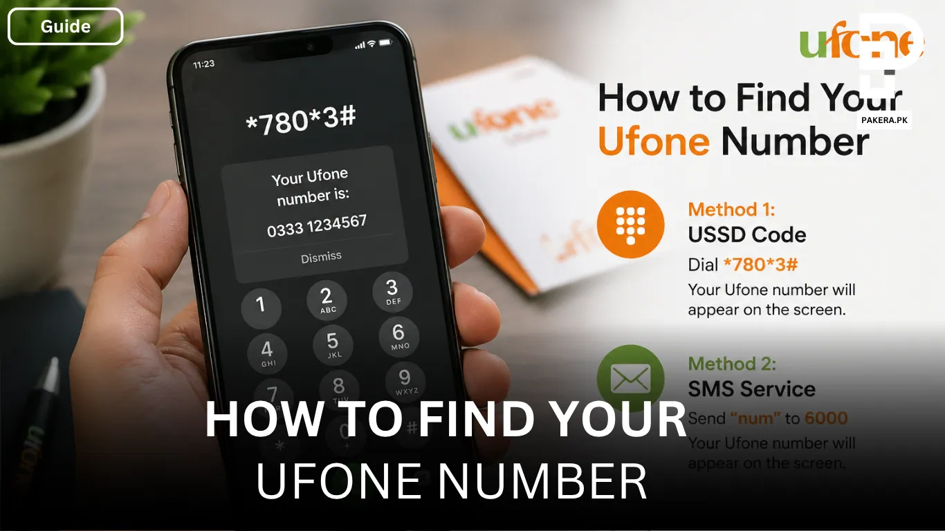 How to Find Your Ufone Number