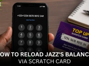 How to Reload Jazz's Balance via Scratch Card