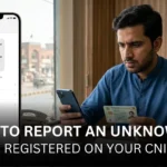 How to Report an Unknown SIM Registered on Your CNIC